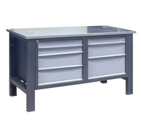 Sustiprintas darbastalis 1500x620x850H